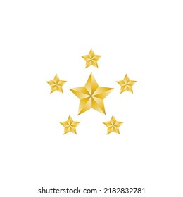 Star icon template vector illustration design