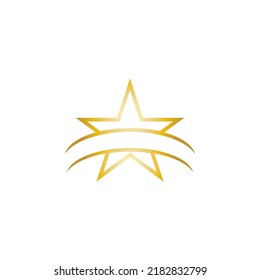 Star icon template vector illustration design