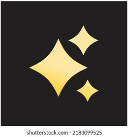 Diseño de ilustración de vector de plantilla de icono de estrella