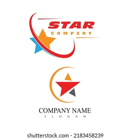 Star icon Template vector illustration design