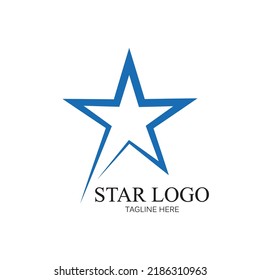 Star icon Template vector illustration design