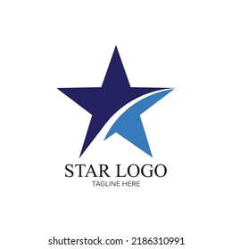 Star icon Template vector illustration design