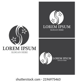 Star icon Template vector illustration design