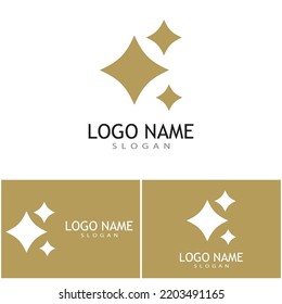 Star icon Template vector illustration design