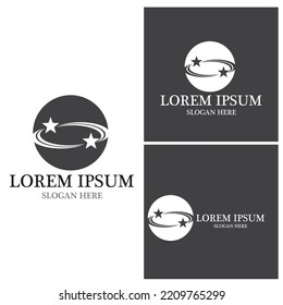 Star icon Template vector illustration design
