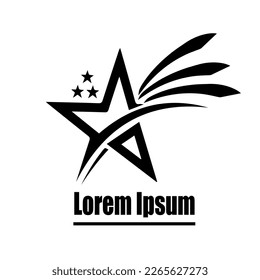 Star icon Template vector illustration design, star shape logo template vector