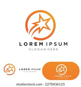 Star icon Template vector illustration design