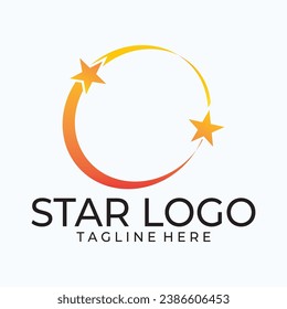 Star icon Template vector illustration design