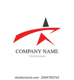 Star icon Template vector illustration design