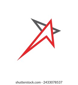 Icono de estrella Plantilla ilustración vectorial diseño