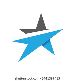 Icono de estrella Plantilla ilustración vectorial diseño