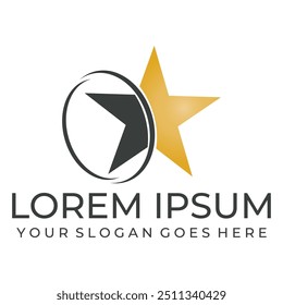 Star icon Template vector illustration design
