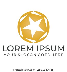 Star icon Template vector illustration design