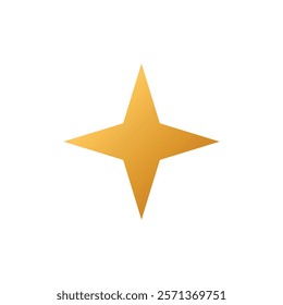 star icon in trendy flat design