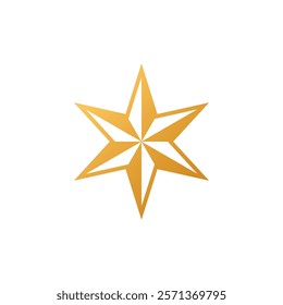 star icon in trendy flat design