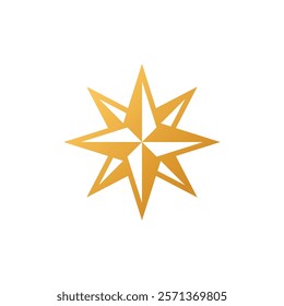star icon in trendy flat design