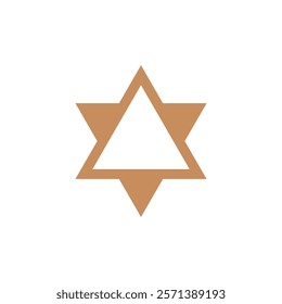 star icon in trendy flat design