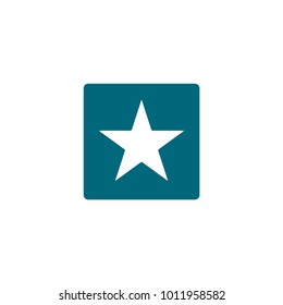 star icon in trendy flat style, star symbol 