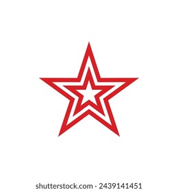 Star Icon Trendy Vector Template Illustration Logo Design