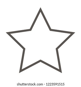 star icon. vector
