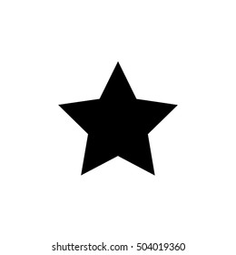 Star Icon Vector. 