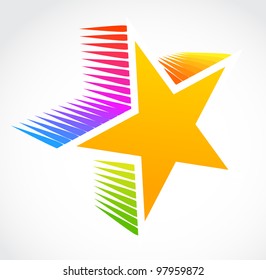 star icon, vector