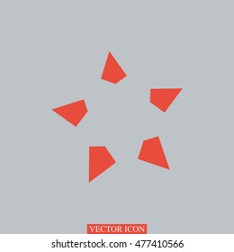 star icon, vector best flat icon, EPS
