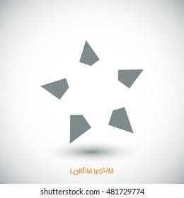star icon, vector best flat icon, EPS