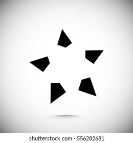 star icon, vector best flat icon, EPS