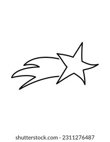 star icon, vector best line icon.