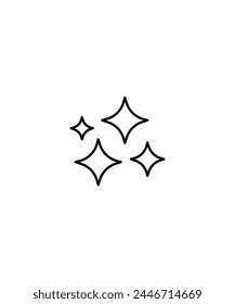 star icon, vector best line icon.