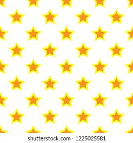 Star icon vector. Classic rank. Seamless pattern star design. Trendy flat favorite design. Star web site pictogram, mobile app. Logo illustration. Eps10.