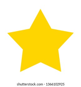 Star icon vector. Classic rank isolated. Trendy flat favorite design. Star web site pictogram, mobile app. Logo illustration. Eps10