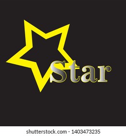 Star icon vector. Classic rank isolated. Trendy flat favorite design. Star web site pictogram, mobile app. Logo illustration