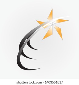 Star icon vector. Classic rank isolated. Trendy flat favorite design. Star web site pictogram, mobile app. Logo illustration