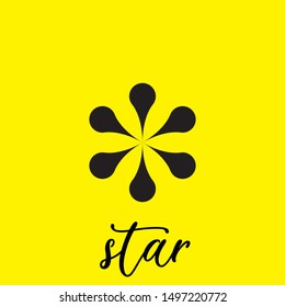 Star icon vector. Classic rank isolated. Trendy flat favorite design. Star web site pictogram, mobile app. Logo illustration. Eps10