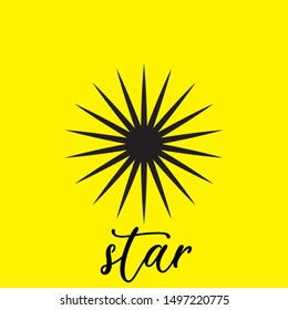 Star icon vector. Classic rank isolated. Trendy flat favorite design. Star web site pictogram, mobile app. Logo illustration. Eps10