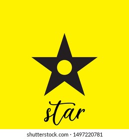 Star icon vector. Classic rank isolated. Trendy flat favorite design. Star web site pictogram, mobile app. Logo illustration. Eps10
