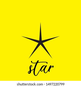 Star icon vector. Classic rank isolated. Trendy flat favorite design. Star web site pictogram, mobile app. Logo illustration. Eps10