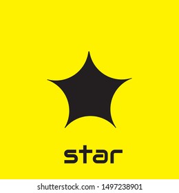 Star icon vector. Classic rank isolated. Trendy flat favorite design. Star web site pictogram, mobile app. Logo illustration. Eps10