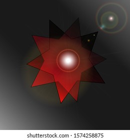 
Star icon vector. Classic rank isolated. Trendy flat favorite design. Star site pictogram, mobile application. Logo illustration. Flare star