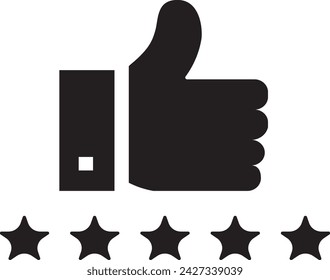 Star icon vector. Classic rank isolated. Trendy flat favorite design.