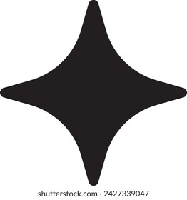 Star icon vector. Classic rank isolated. Trendy flat favorite design.