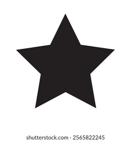 Star icon vector. Classic rank isolated. Trendy flat favorite design. Star web site pictogram, mobile app. Logo illustration