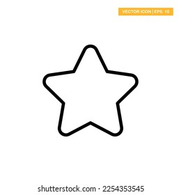 star icon vector design illustration