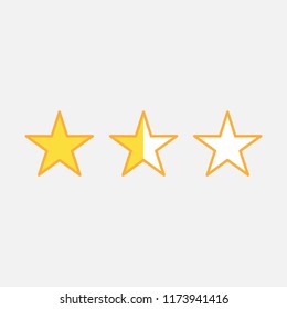 Star icon vector design isolated