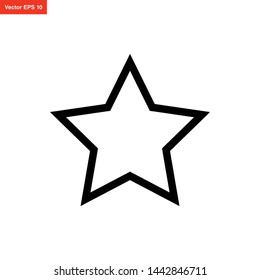 star icon vector design template