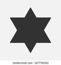 star icon vector design template on background