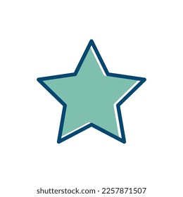 star icon vector design template in white background