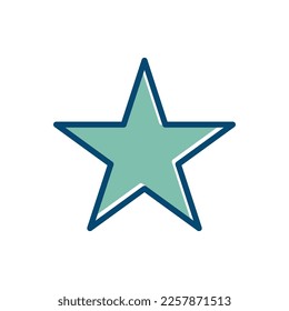 star icon vector design template in white background